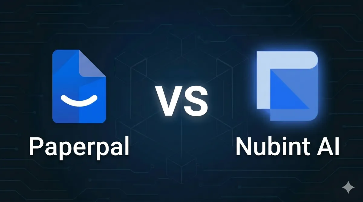 Paperpal vs Nubint AI — 논문 작성 AI 어시스턴트 비교 (2026)