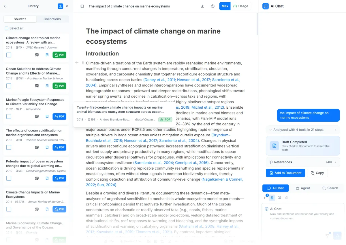 Nubint AI research platform demo
